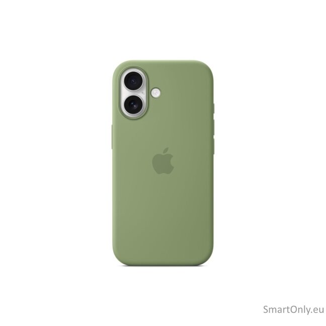 Apple iPhone 17 Silicone Case with MagSafe - Light Moss | Apple 1