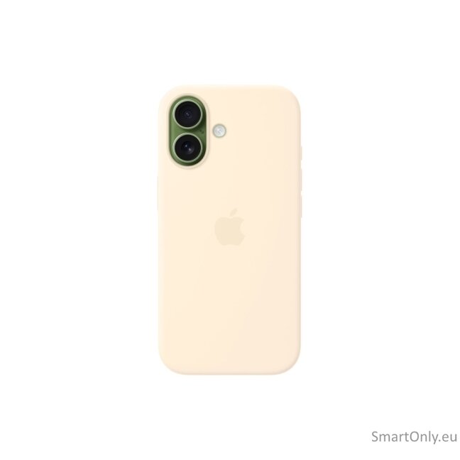 Apple iPhone 17 Silicone Case with MagSafe – Vanilla 3