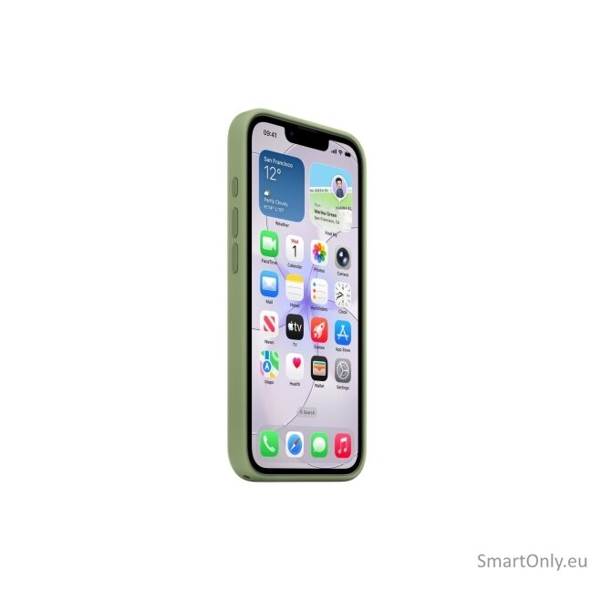 Apple iPhone 17e Silicone Case with MagSafe – Light Moss 3 Apple iPhone 17e Silicone Case with MagSafe – Light Moss 3