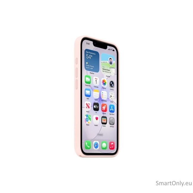 Apple iPhone 17e Silicone Case with MagSafe – Soft Pink | Apple 3