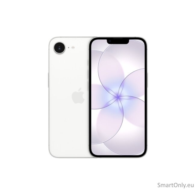 Apple | iPhone 17e | White | 6.1 " | 2532 x 1170 pixels | A19 | Internal RAM 8 GB | 256 GB | Dual SIM | Nano SIM | 4G | 5G | Main camera resolution 48 MP | iOS | Secondary camera resolution 12 MP | 26 Apple | iPhone 17e | White | 6.1 " | 2532 x 1170 pixels | A19 | Internal RAM 8 GB | 256 GB | Dual SIM | Nano SIM | 4G | 5G | Main camera resolution 48 MP | iOS | Secondary camera resolution 12 MP | 26