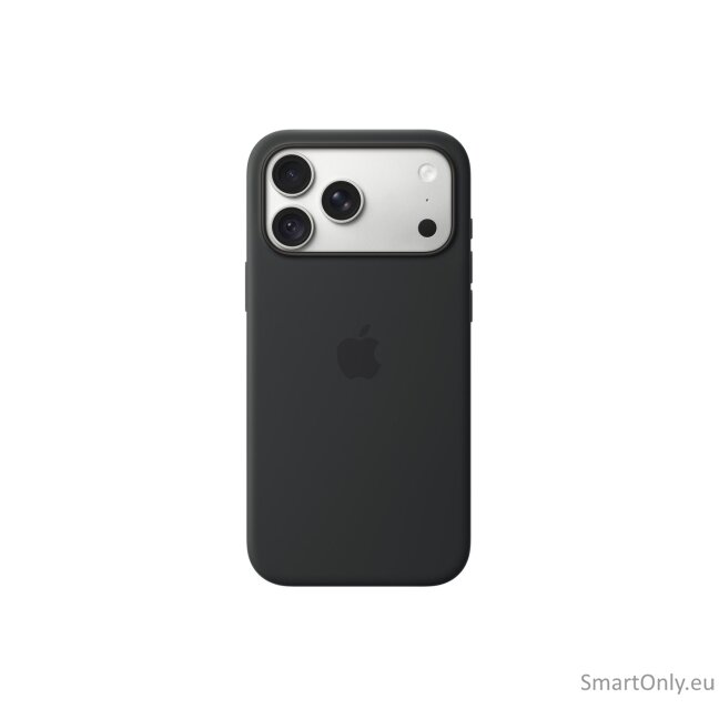 APPLE iPhone 18 Pro Max Silicone Case with MagSafe - Black | Apple 3