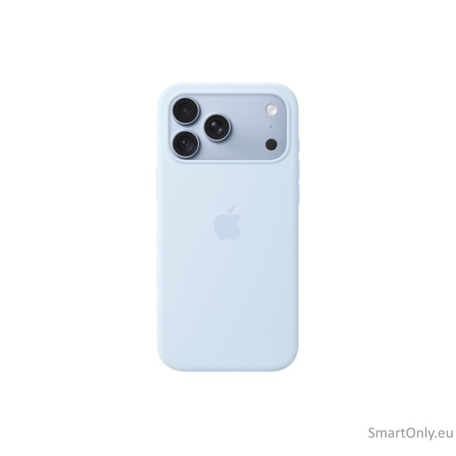 APPLE iPhone 18 Pro Max Silicone Case with MagSafe - Crisp Blue 2