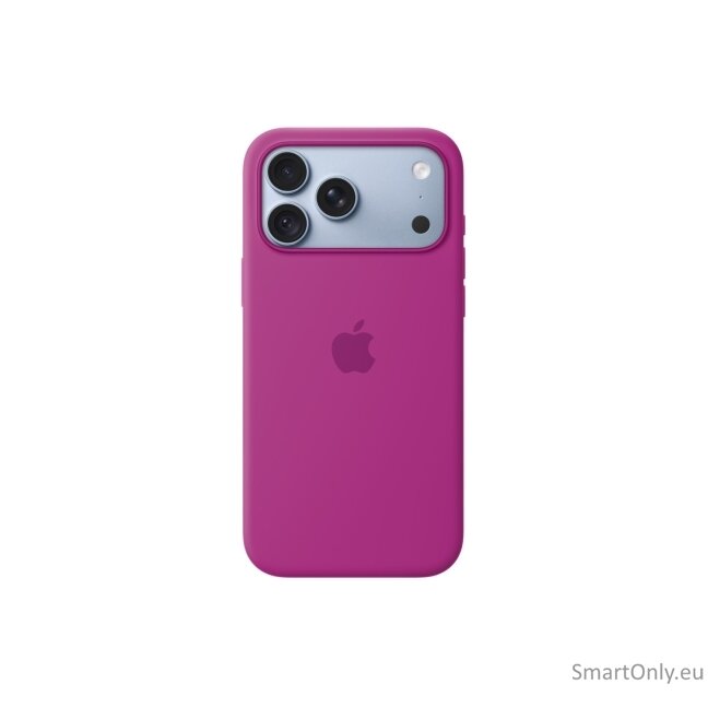 APPLE iPhone 18 Pro Max Silicone Case with MagSafe - Magenta | Apple