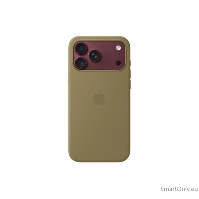 APPLE iPhone 18 Pro Max Silicone Case with MagSafe - Olive 3