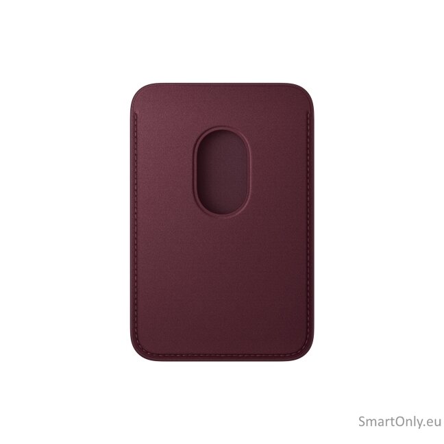 APPLE iPhone FineWoven Wallet with MagSafe - Burgundy 1 APPLE iPhone FineWoven Wallet with MagSafe - Burgundy 1
