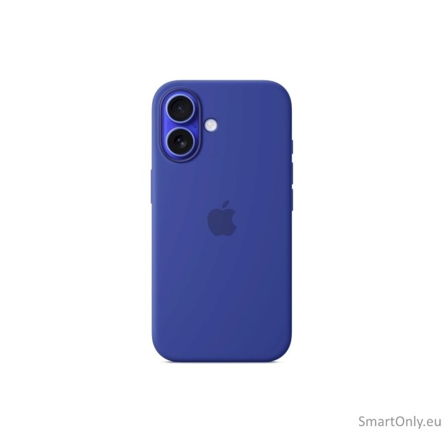 Apple iPhone 16 Silicone Case with MagSafe - Ultramarine Apple iPhone 16 Silicone Case with MagSafe - Ultramarine