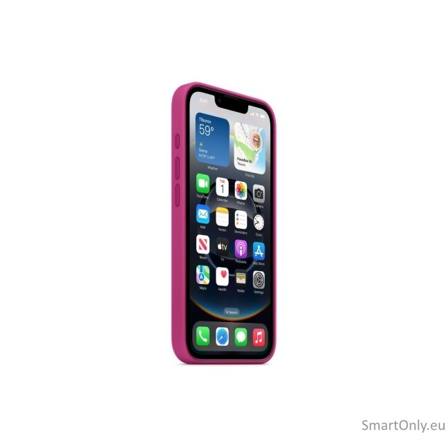 Apple iPhone 16e Silicone Case – Fuchsia | Apple 1