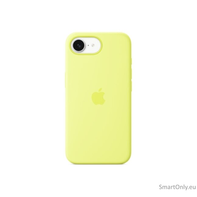 Apple iPhone 16e Silicone Case – Neon Yellow | Apple Apple iPhone 16e Silicone Case – Neon Yellow | Apple