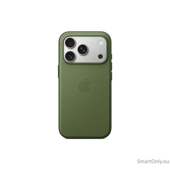 Apple iPhone 17 Pro TechWoven Case with MagSafe - Green | Apple 1