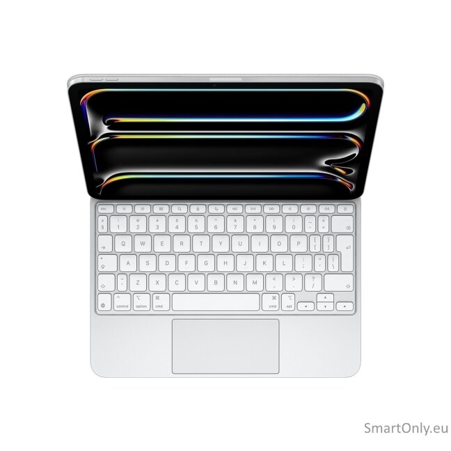 Apple Magic Keyboard for iPad Pro 11‑inch (M4) - INT White | Apple Apple Magic Keyboard for iPad Pro 11‑inch (M4) - INT White | Apple