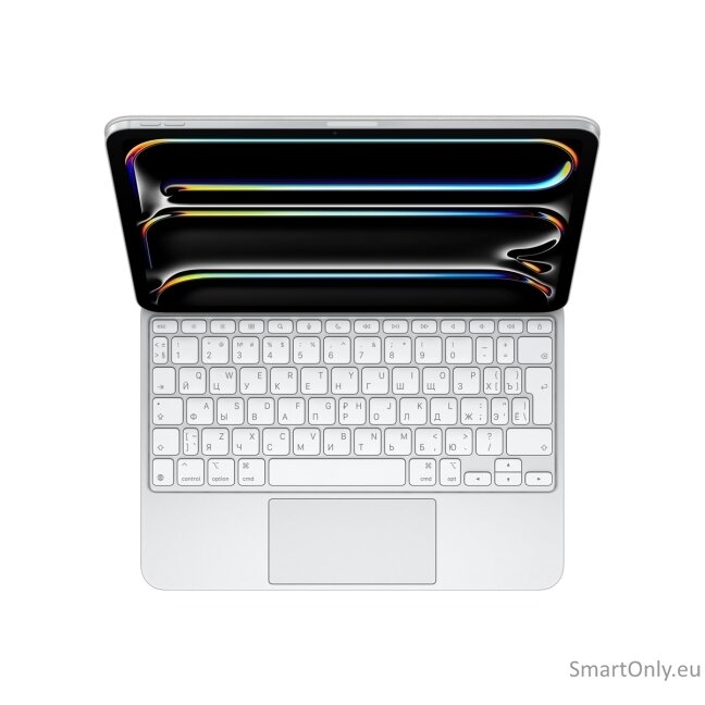 Apple Magic Keyboard for iPad Pro 11‑inch (M4) - RUS White | Apple Apple Magic Keyboard for iPad Pro 11‑inch (M4) - RUS White | Apple