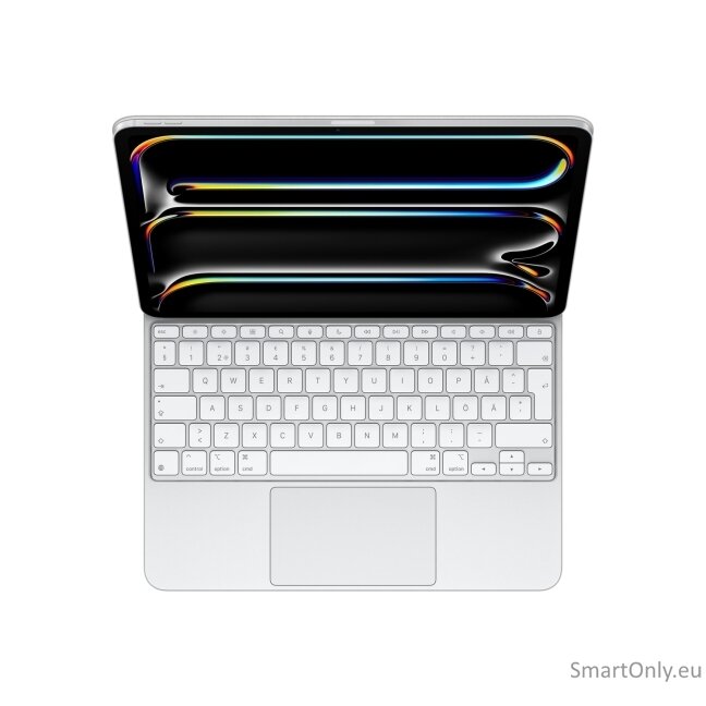 Apple Magic Keyboard for iPad Pro 13‑inch (M4) - SWE White | Apple Apple Magic Keyboard for iPad Pro 13‑inch (M4) - SWE White | Apple