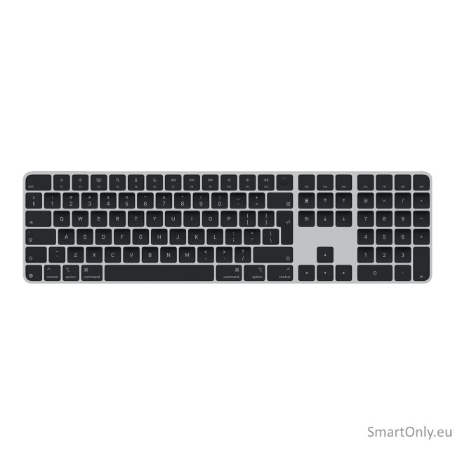 Apple Magic Keyboard with Touch ID and Numeric Keypad for Mac models with Apple silicon | Keyboard | Wireless | English | Black Apple Magic Keyboard with Touch ID and Numeric Keypad for Mac models with Apple silicon | Keyboard | Wireless | English | Black