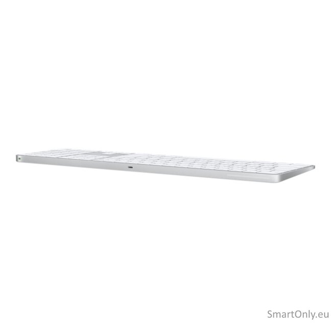 Apple Magic Keyboard with Touch ID and Numeric Keypad | Keyboard | Wireless | English | White 1