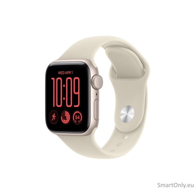 Apple Watch SE 3 GPS 40mm Starlight Aluminium Case with Sand Sport Band - S/M | Apple 1 Apple Watch SE 3 GPS 40mm Starlight Aluminium Case with Sand Sport Band - S/M | Apple 1
