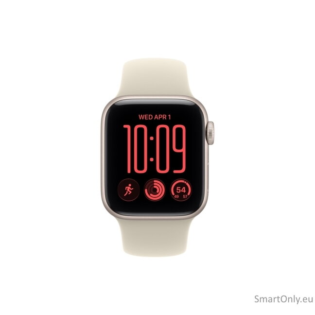 Apple Watch SE 3 GPS 40mm Starlight Aluminium Case with Sand Sport Band - S/M | Apple 2 Apple Watch SE 3 GPS 40mm Starlight Aluminium Case with Sand Sport Band - S/M | Apple 2