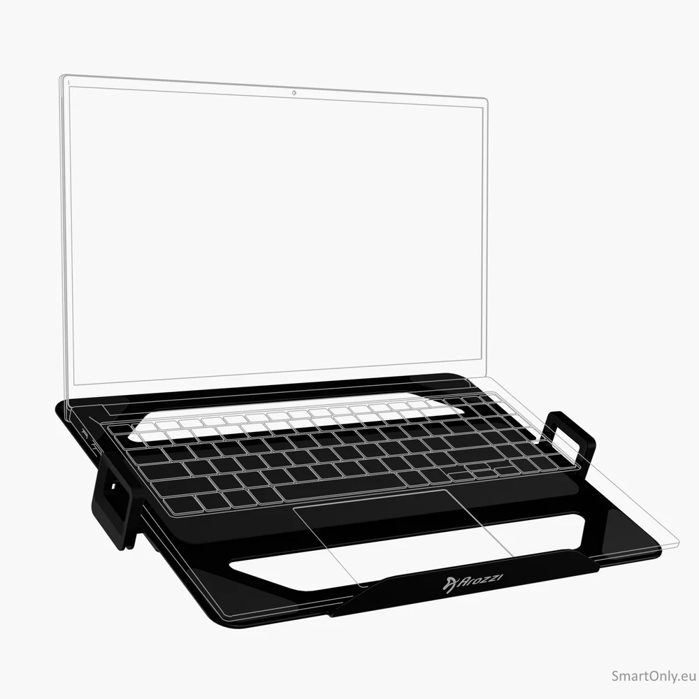 Arozzi | Alzare AZ-ALZARE-LH-BK | Adjustable | Laptop Holder | Black | 18 " 3