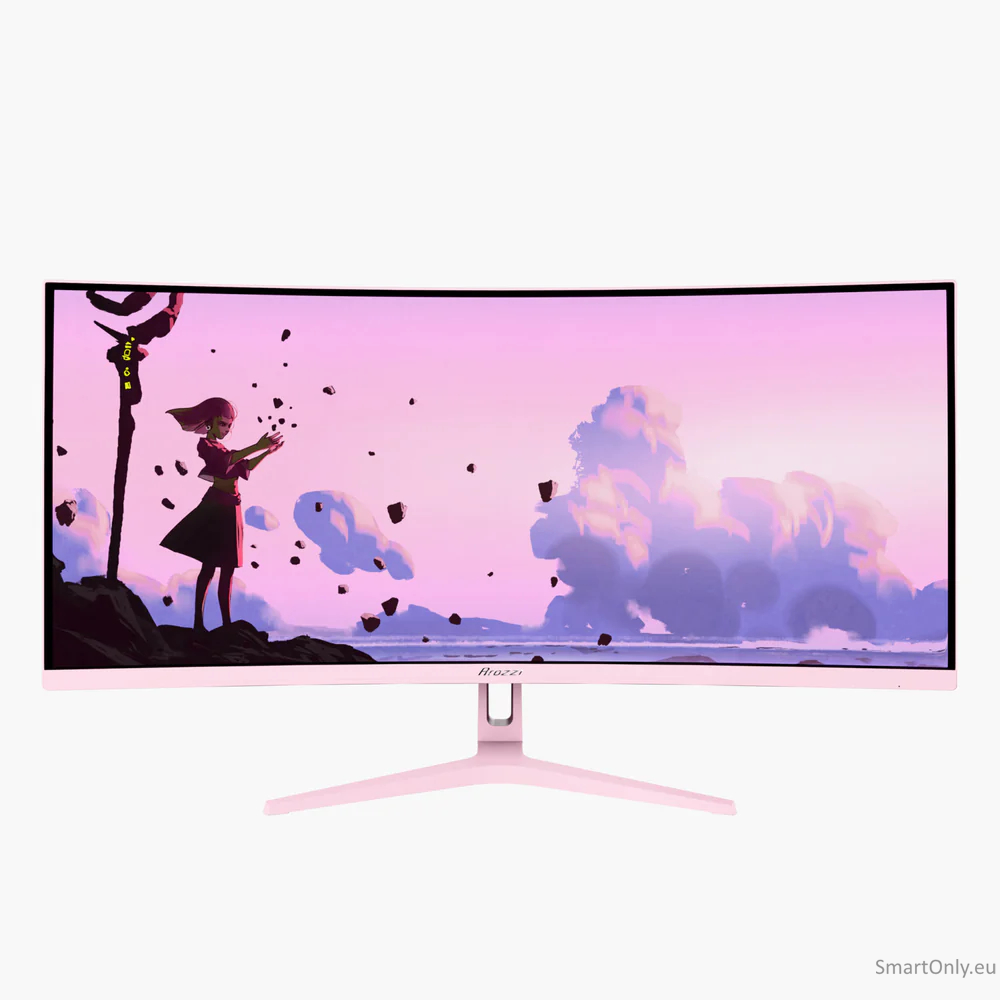 Arozzi | Nova | 34 " | VA | UWQHD | 21:9 | 165 Hz | 1 ms | 3440 x 1440 pixels | 350 cd/m² | HDMI ports quantity 2 | Pink 1 Arozzi | Nova | 34 " | VA | UWQHD | 21:9 | 165 Hz | 1 ms | 3440 x 1440 pixels | 350 cd/m² | HDMI ports quantity 2 | Pink 1