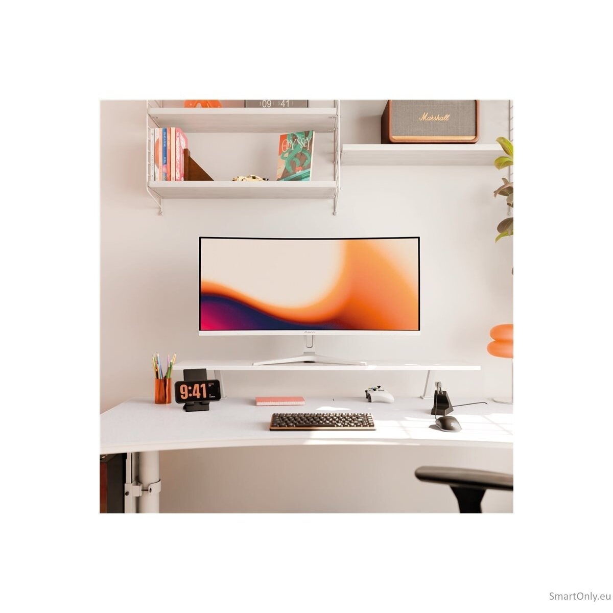 Arozzi | Nova | 34 " | VA | QHD | 21:9 | 165 Hz | 1 ms | 3440 x 1440 pixels | 350 cd/m² | HDMI ports quantity 2 | White 9