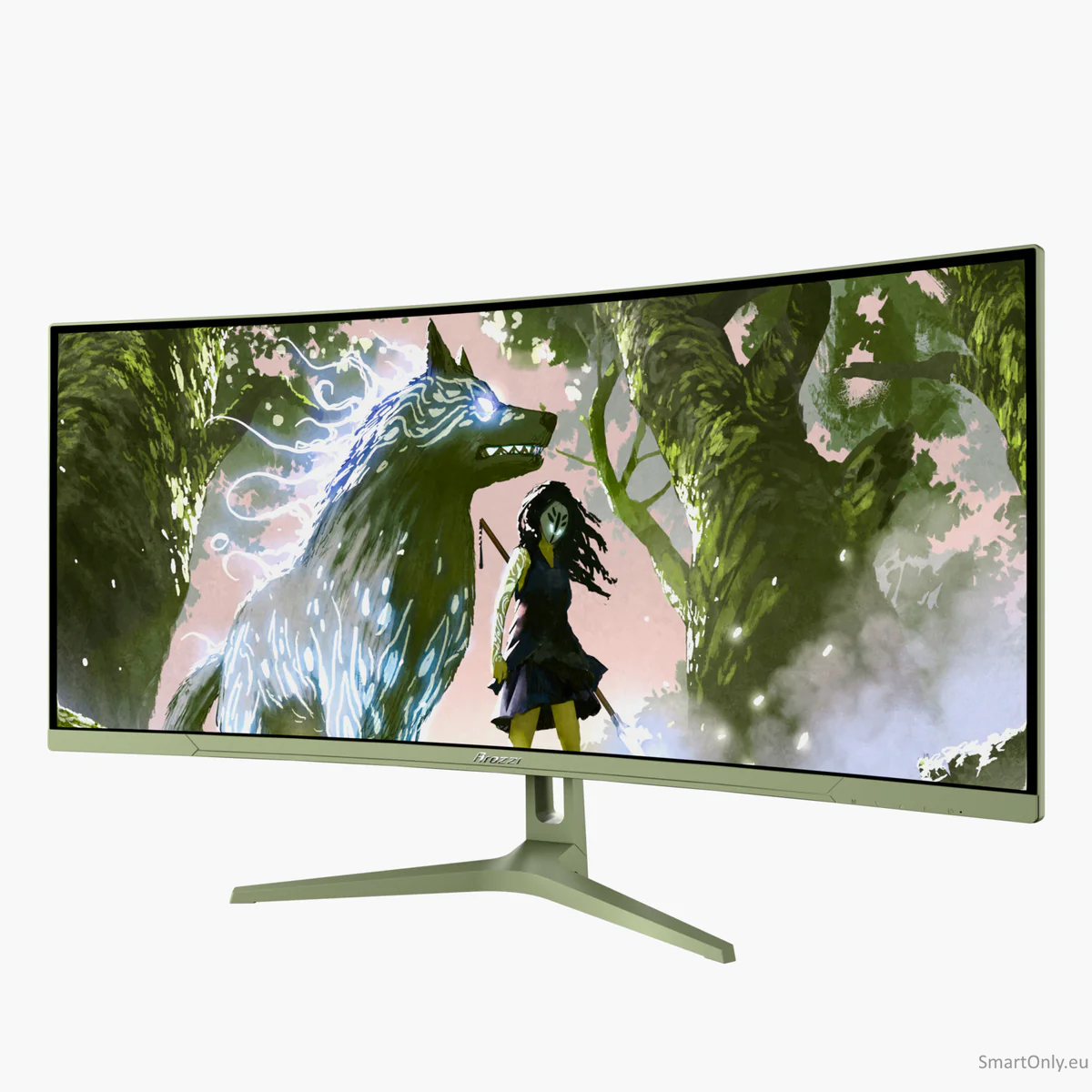 Arozzi | Nova | 34 " | VA | UWQHD | 21:9 | 165 Hz | 1 ms | 3440 x 1440 pixels | 350 cd/m² | HDMI ports quantity 2 | Forest Green 1