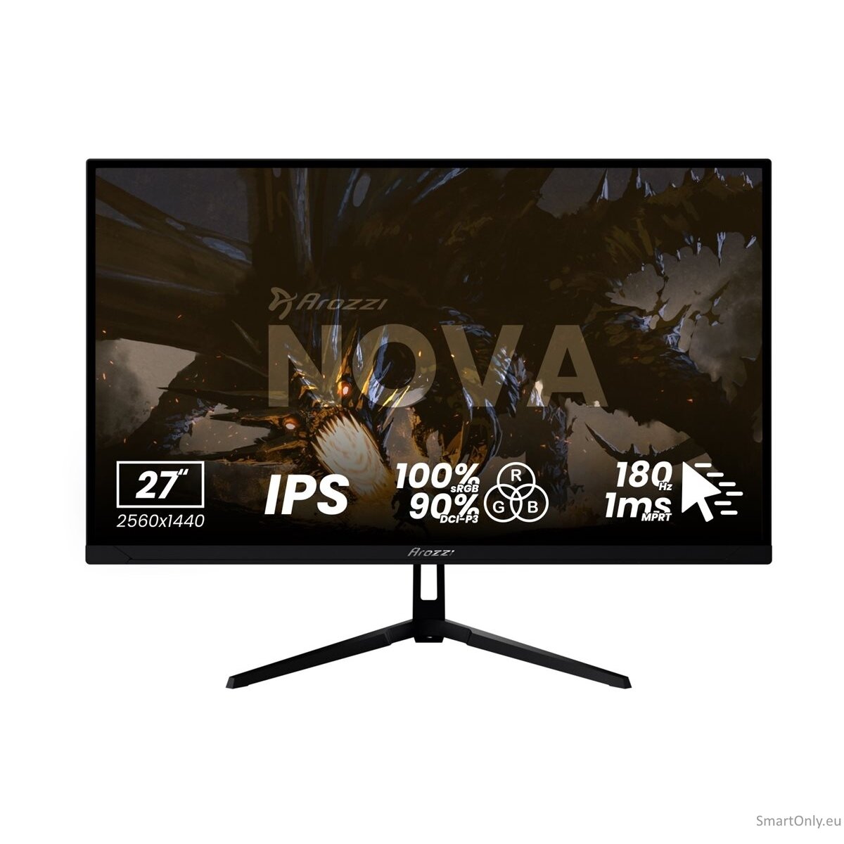 Arozzi | Nova | 49 " | VA | 32:9 | 165 Hz | 4 ms | 5120 x 1440 pixels | 350 cd/m² | HDMI ports quantity 2 | Black 12 Arozzi | Nova | 49 " | VA | 32:9 | 165 Hz | 4 ms | 5120 x 1440 pixels | 350 cd/m² | HDMI ports quantity 2 | Black 12