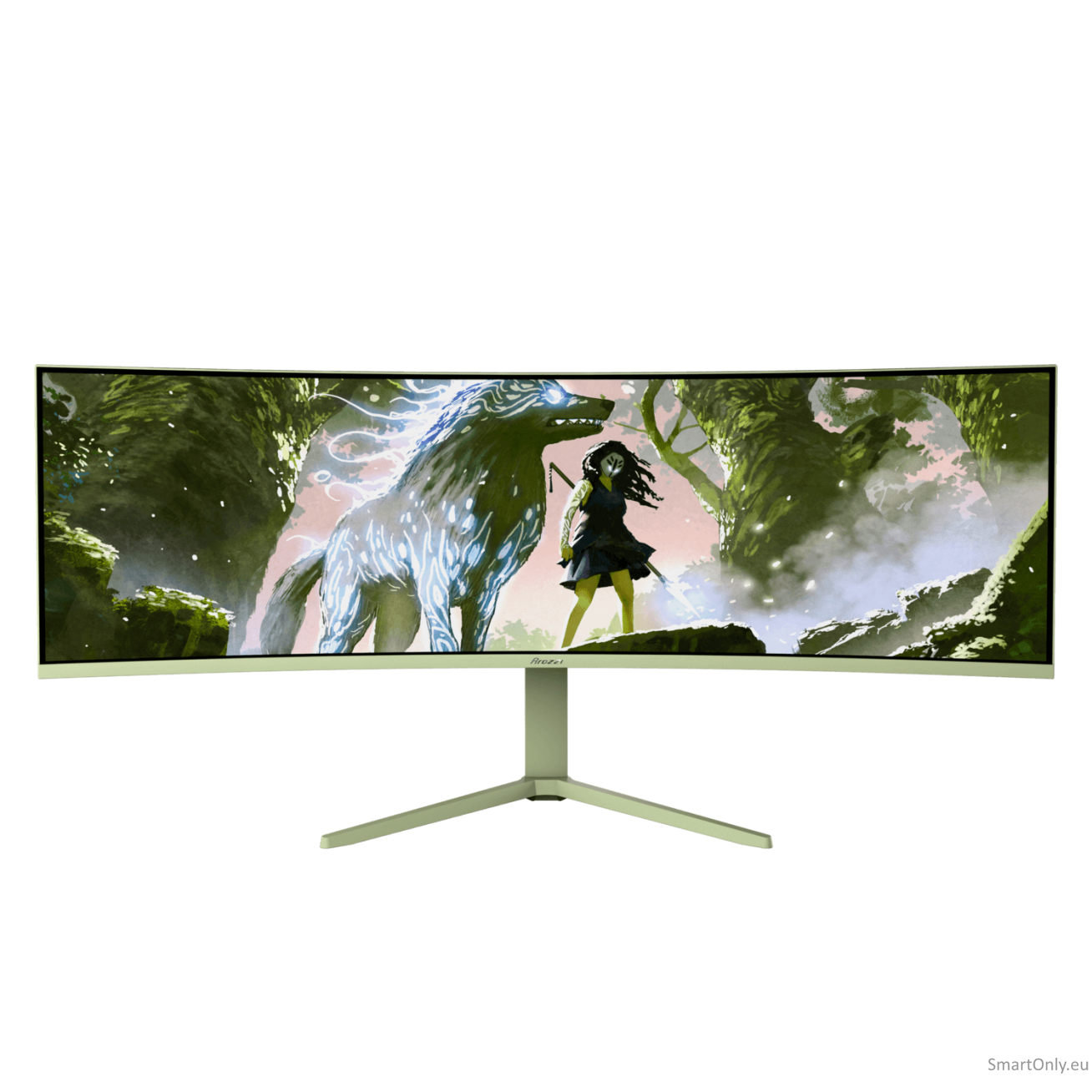 Arozzi | Nova | 49 " | VA | 32:9 | 165 Hz | 4 ms | 5120 x 1440 pixels | 350 cd/m² | HDMI ports quantity 2 | Forest Green 2