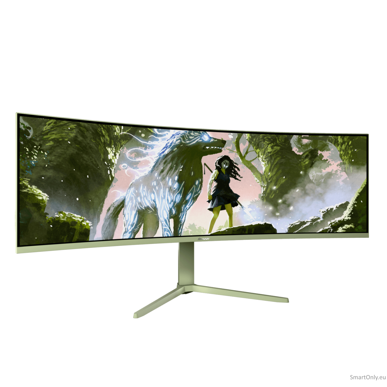 Arozzi | Nova | 49 " | VA | 32:9 | 165 Hz | 4 ms | 5120 x 1440 pixels | 350 cd/m² | HDMI ports quantity 2 | Forest Green 3