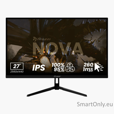 Arozzi Nova 27" IPS, 260Hz, Computer Monitor - Black Arozzi Nova 27" IPS, 260Hz, Computer Monitor - Black