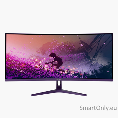 Arozzi | Nova | 34 " | VA | UWQHD | 21:9 | 165 Hz | 1 ms | 3440 x 1440 pixels | 350 cd/m² | HDMI ports quantity 2 | Purple Arozzi | Nova | 34 " | VA | UWQHD | 21:9 | 165 Hz | 1 ms | 3440 x 1440 pixels | 350 cd/m² | HDMI ports quantity 2 | Purple