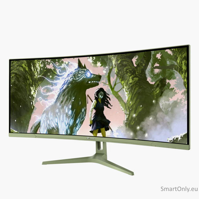 Arozzi | Nova | 34 " | VA | UWQHD | 21:9 | 165 Hz | 1 ms | 3440 x 1440 pixels | 350 cd/m² | HDMI ports quantity 2 | Forest Green 1