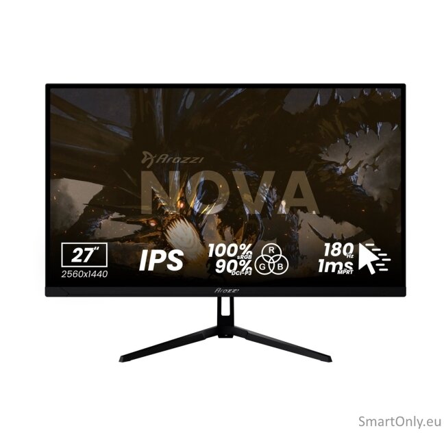 Arozzi | Nova | 49 " | VA | 32:9 | 165 Hz | 4 ms | 5120 x 1440 pixels | 350 cd/m² | HDMI ports quantity 2 | Black 12 Arozzi | Nova | 49 " | VA | 32:9 | 165 Hz | 4 ms | 5120 x 1440 pixels | 350 cd/m² | HDMI ports quantity 2 | Black 12