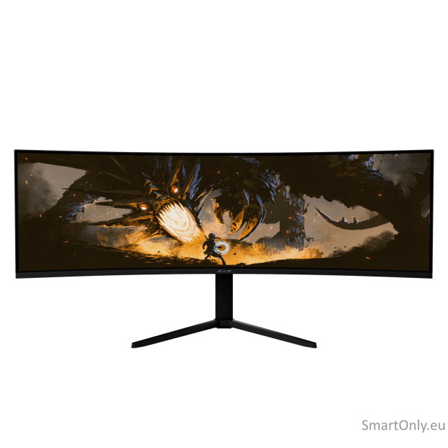 Arozzi | Nova | 49 " | VA | 32:9 | 165 Hz | 4 ms | 5120 x 1440 pixels | 350 cd/m² | HDMI ports quantity 2 | Black 1 Arozzi | Nova | 49 " | VA | 32:9 | 165 Hz | 4 ms | 5120 x 1440 pixels | 350 cd/m² | HDMI ports quantity 2 | Black 1