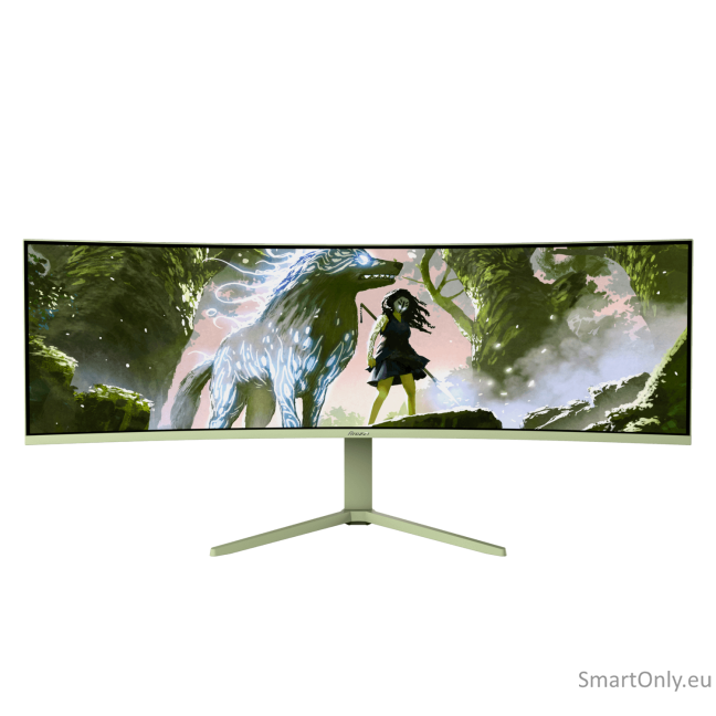 Arozzi | Nova | 49 " | VA | 32:9 | 165 Hz | 4 ms | 5120 x 1440 pixels | 350 cd/m² | HDMI ports quantity 2 | Forest Green 2 Arozzi | Nova | 49 " | VA | 32:9 | 165 Hz | 4 ms | 5120 x 1440 pixels | 350 cd/m² | HDMI ports quantity 2 | Forest Green 2