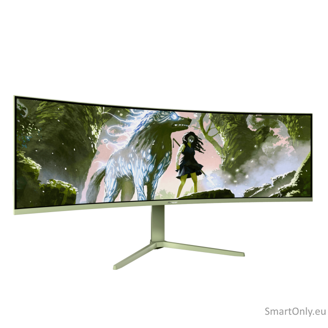 Arozzi | Nova | 49 " | VA | 32:9 | 165 Hz | 4 ms | 5120 x 1440 pixels | 350 cd/m² | HDMI ports quantity 2 | Forest Green 3 Arozzi | Nova | 49 " | VA | 32:9 | 165 Hz | 4 ms | 5120 x 1440 pixels | 350 cd/m² | HDMI ports quantity 2 | Forest Green 3