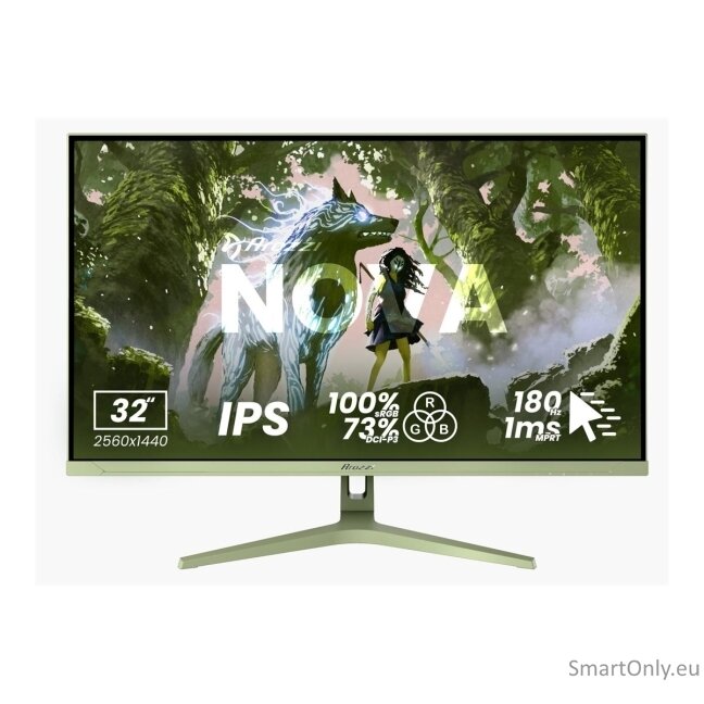 Arozzi | Nova | 49 " | VA | 32:9 | 165 Hz | 4 ms | 5120 x 1440 pixels | 350 cd/m² | HDMI ports quantity 2 | Forest Green 13 Arozzi | Nova | 49 " | VA | 32:9 | 165 Hz | 4 ms | 5120 x 1440 pixels | 350 cd/m² | HDMI ports quantity 2 | Forest Green 13