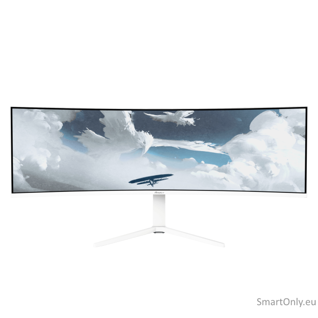 Arozzi | Nova | 49 " | VA | 32:9 | 165 Hz | 4 ms | 5120 x 1440 pixels | 350 cd/m² | HDMI ports quantity 2 | White 2