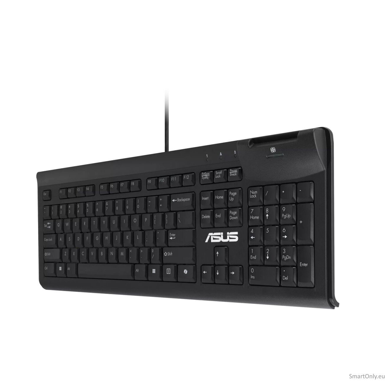 Asus KU100 | Smart Card Keyboard | Wired | US | Black 1