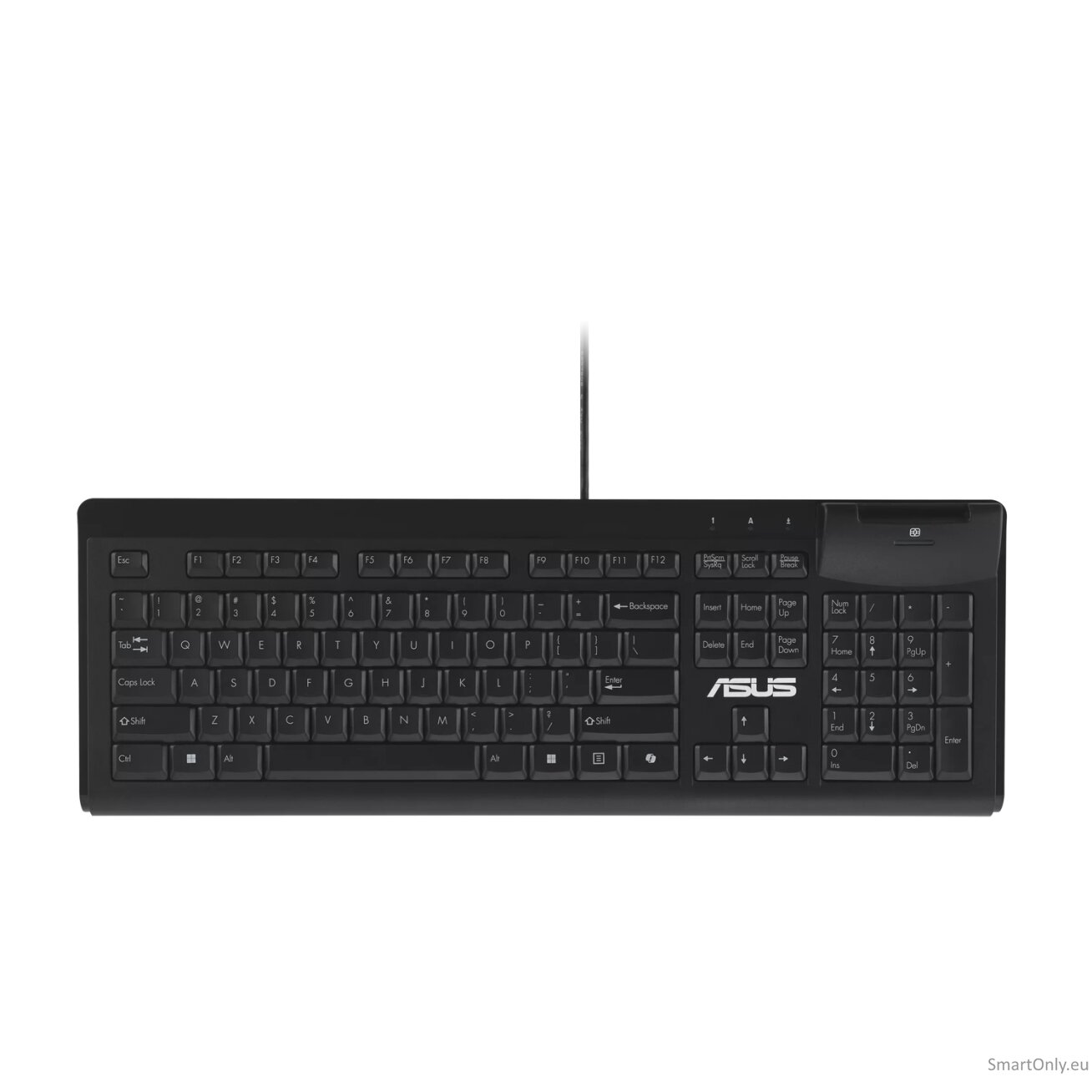 Asus KU100 | Smart Card Keyboard | Wired | US | Black 4 Asus KU100 | Smart Card Keyboard | Wired | US | Black 4