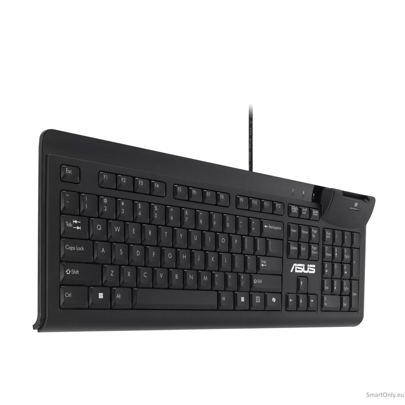 Asus KU100 | Smart Card Keyboard | Wired | US | Black