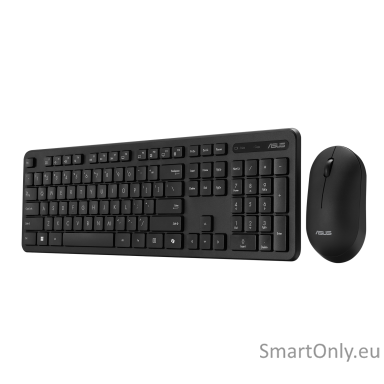 Asus CW100 | Keyboard and Mouse Set | Wireless | Russian | Black