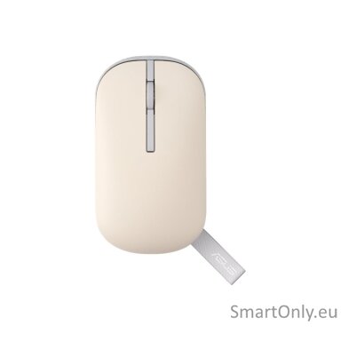 Asus Marshmallow Mouse | MD100 | Mouse | 2.4 GHz, Bluetooth | Beige