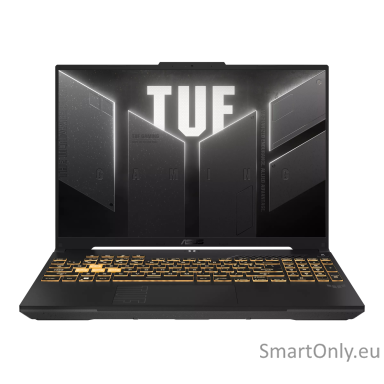 Asus TUF Gaming F16 FX607VJR-TU305W | Mecha Gray | 16 " | IPS | WUXGA | 1920 x 1200 pixels | 144 Hz | Anti-glare | Intel Core 5 | 205H | 16 GB | DDR5 | Solid-state drive capacity 512 GB | NVIDIA GeForce RTX 3050 Laptop GPU | GDDR6 | 6 GB | Windows 11 Home