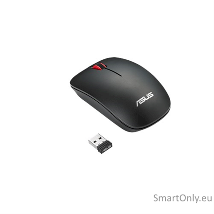 Asus WT300 RF Optical mouse Black/Red 1 Asus WT300 RF Optical mouse Black/Red 1