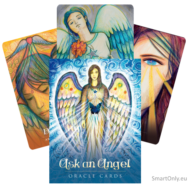 Ask an Angel Oracle kortos Blue Angel Ask an Angel Oracle kortos Blue Angel