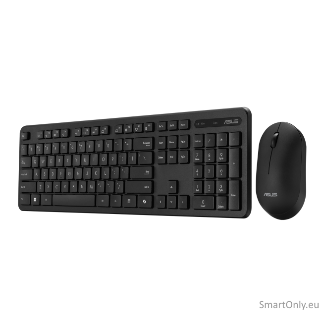 Asus CW100 | Keyboard and Mouse Set | Wireless | Russian | Black Asus CW100 | Keyboard and Mouse Set | Wireless | Russian | Black