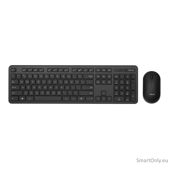 Asus CW100 | Keyboard and Mouse Set | Wireless | US-ENG | Black Asus CW100 | Keyboard and Mouse Set | Wireless | US-ENG | Black