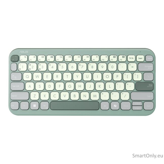 Asus Marshmallow KW100 | Keyboard | Wireless | US International | Green Tea Latte 6 Asus Marshmallow KW100 | Keyboard | Wireless | US International | Green Tea Latte 6