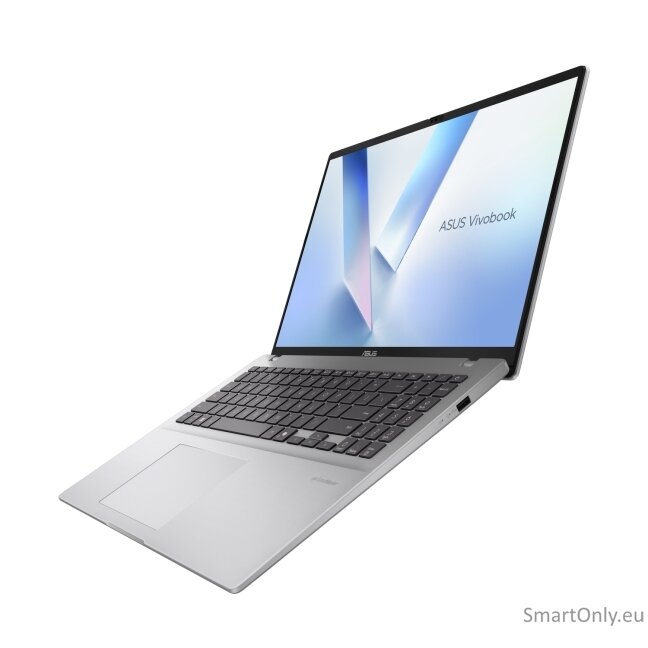 Asus Vivobook 16 M1607KA-MB279W | Cool Silver | 16 " | IPS | WUXGA | 1920 x 1200 pixels | Anti-glare | AMD Ryzen AI 5 | 330 | 16 GB | DDR5 | Solid-state drive capacity 512 GB | AMD Radeon Graphics | Windows 11 Home | 802.11ax | Bluetooth version 5.3 | Key 1