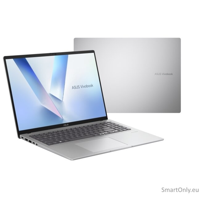 Asus Vivobook 16 M1607KA-MB279W | Cool Silver | 16 " | IPS | WUXGA | 1920 x 1200 pixels | Anti-glare | AMD Ryzen AI 5 | 330 | 16 GB | DDR5 | Solid-state drive capacity 512 GB | AMD Radeon Graphics | Windows 11 Home | 802.11ax | Bluetooth version 5.3 | Key
